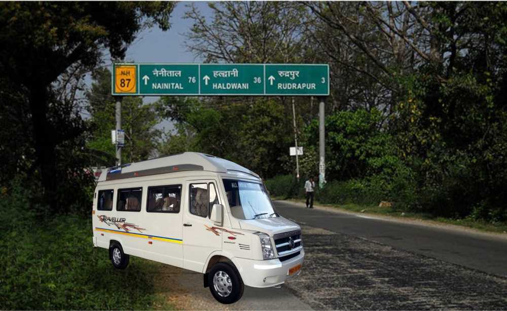 tempo traveller delhi to nainital